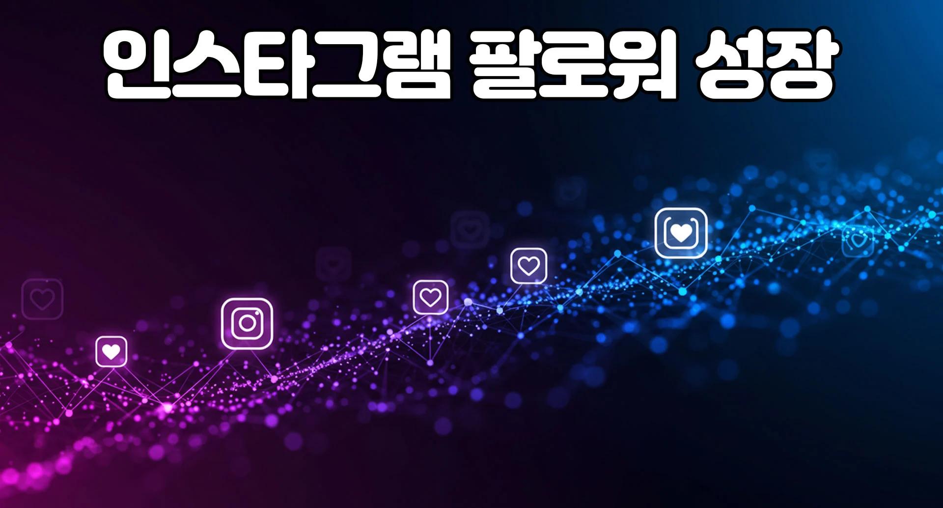 인스타그램 팔로워 성장